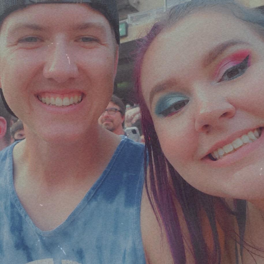 Another concert we attended together! Green Day is always a fun time!