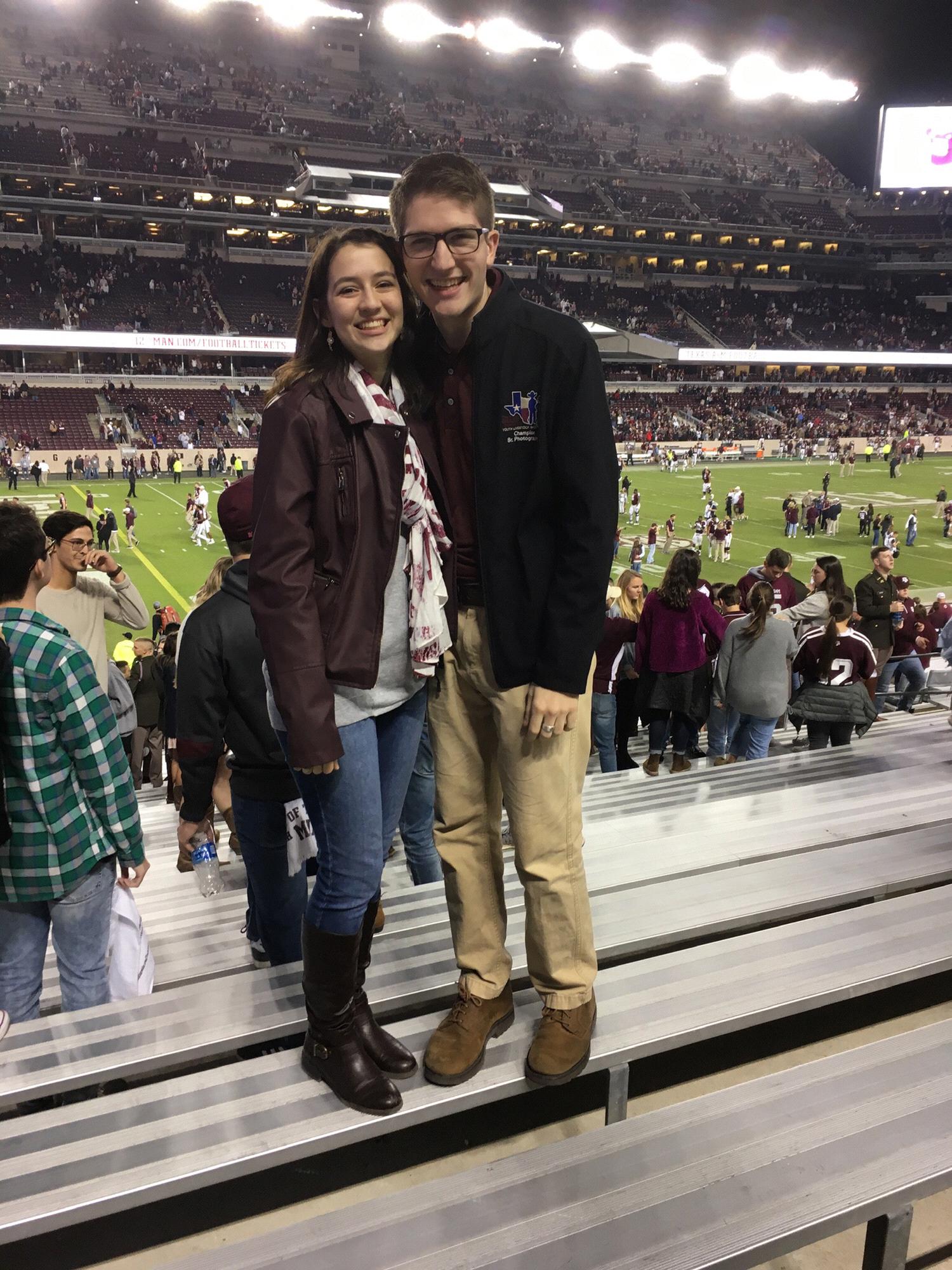 College Station, TX
One of the very few football games we attended #2percenters