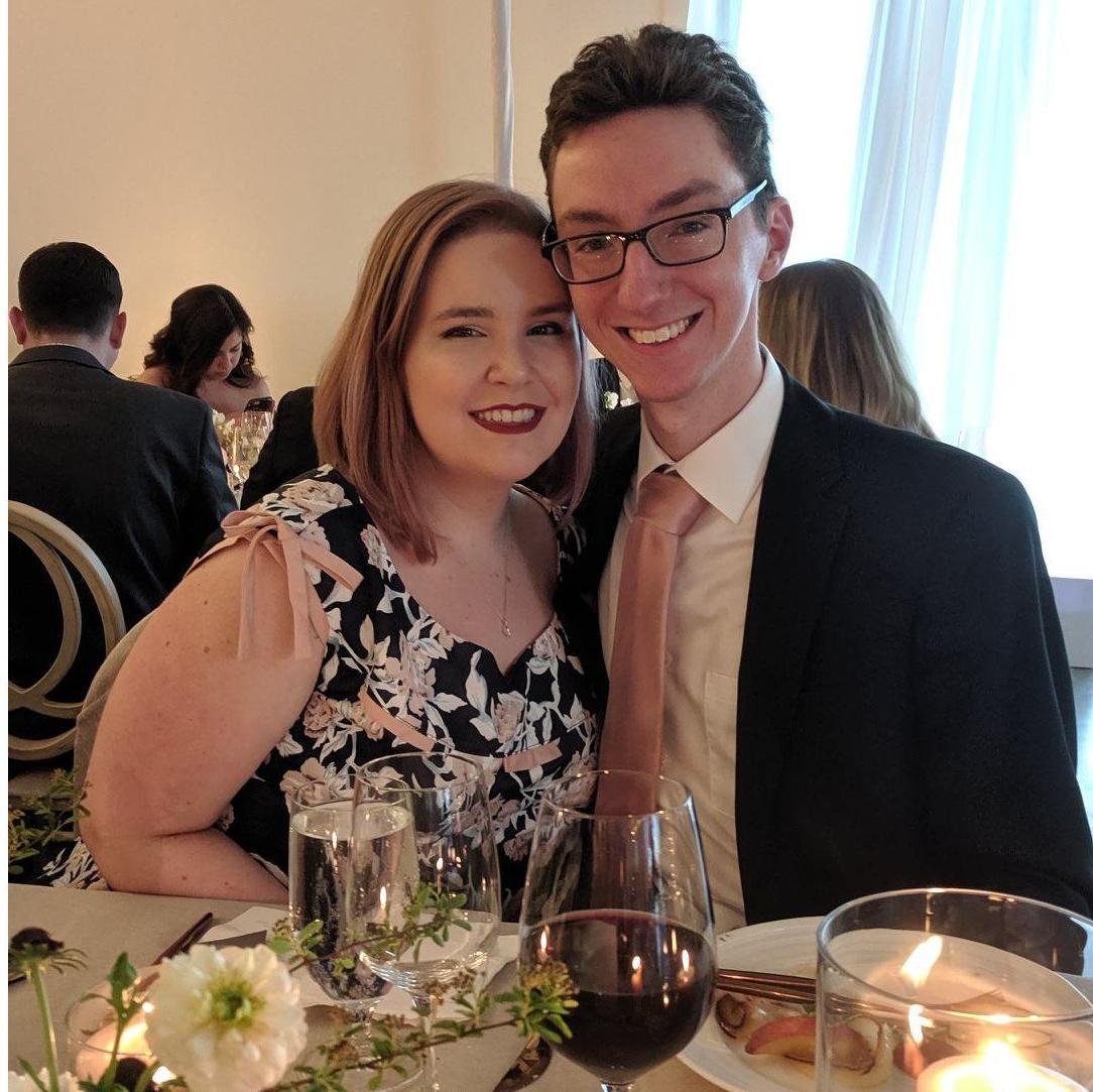 At a wedding in May 2019.