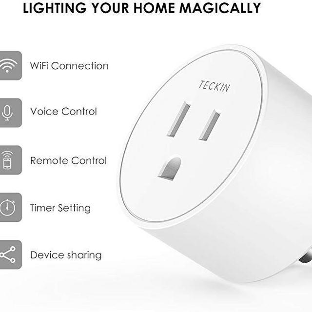 Smart Plug Compatible with Alexa - 4 Pack