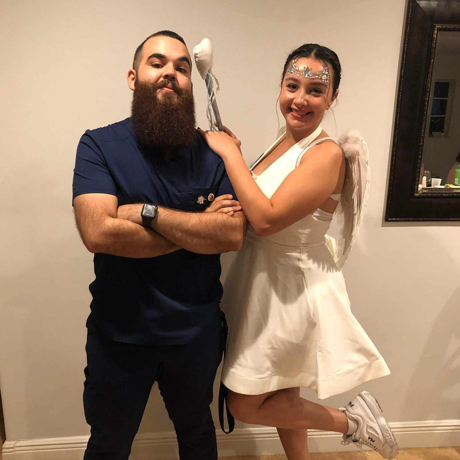 Our first Halloween officially dating