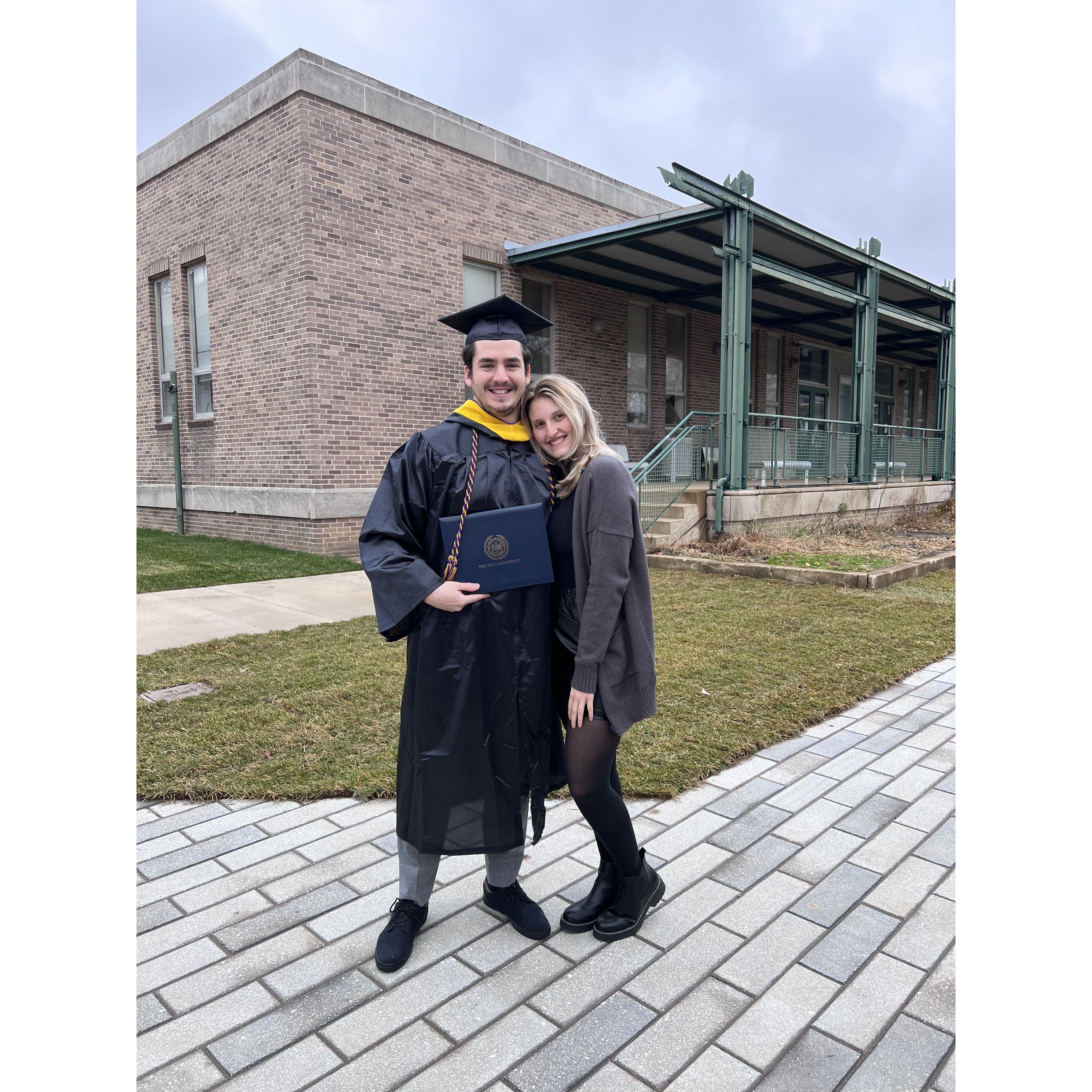 Dom's graduation
