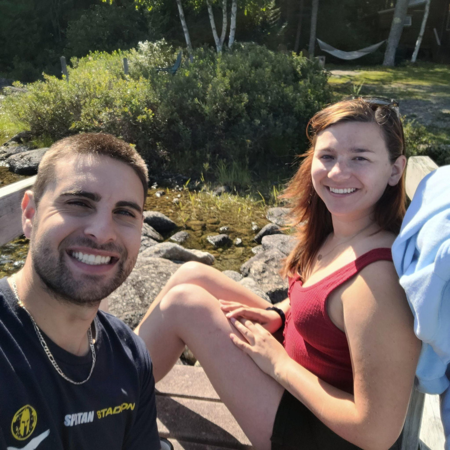 Trip up to the family home in Maine!