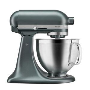 Artisan® Series 5 Quart Tilt-Head Stand Mixer with Premium Accessory Pack - Juniper | KitchenAid US