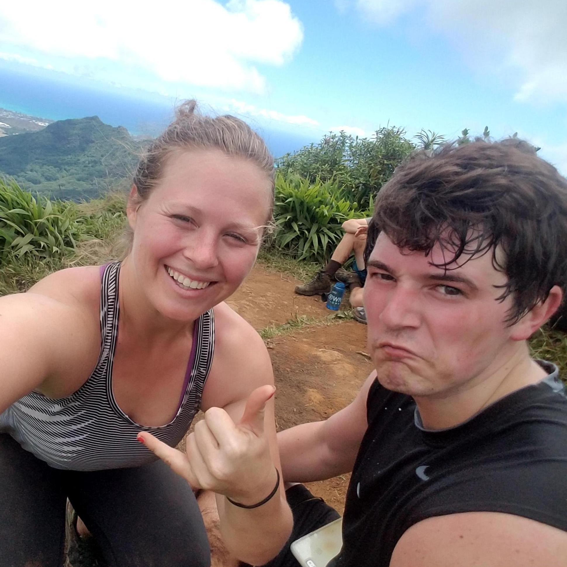 Always dragging Ryan on adventures!