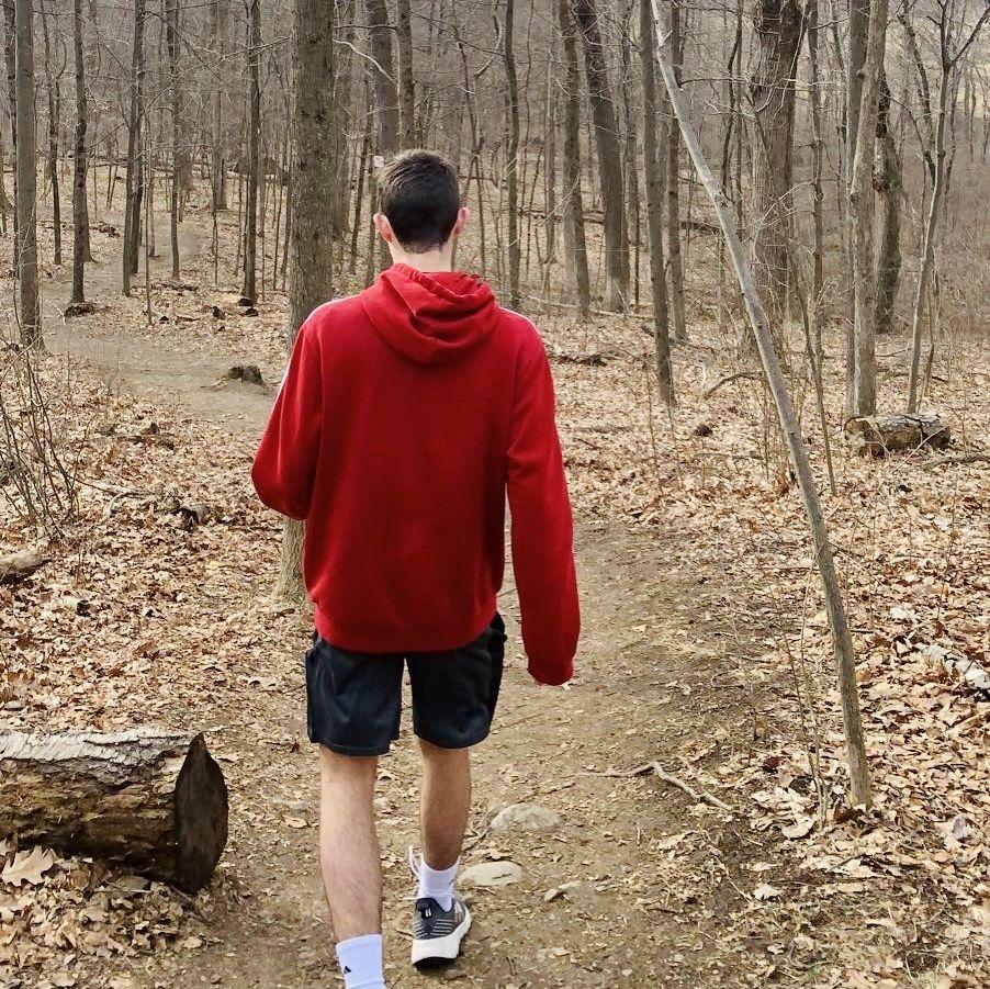We loved to go on hikes together during high school, especially during COVID