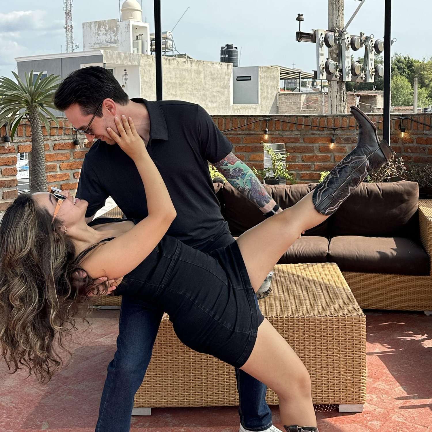 Our Airbnb rooftop - Guadalajara, MX - October 2024