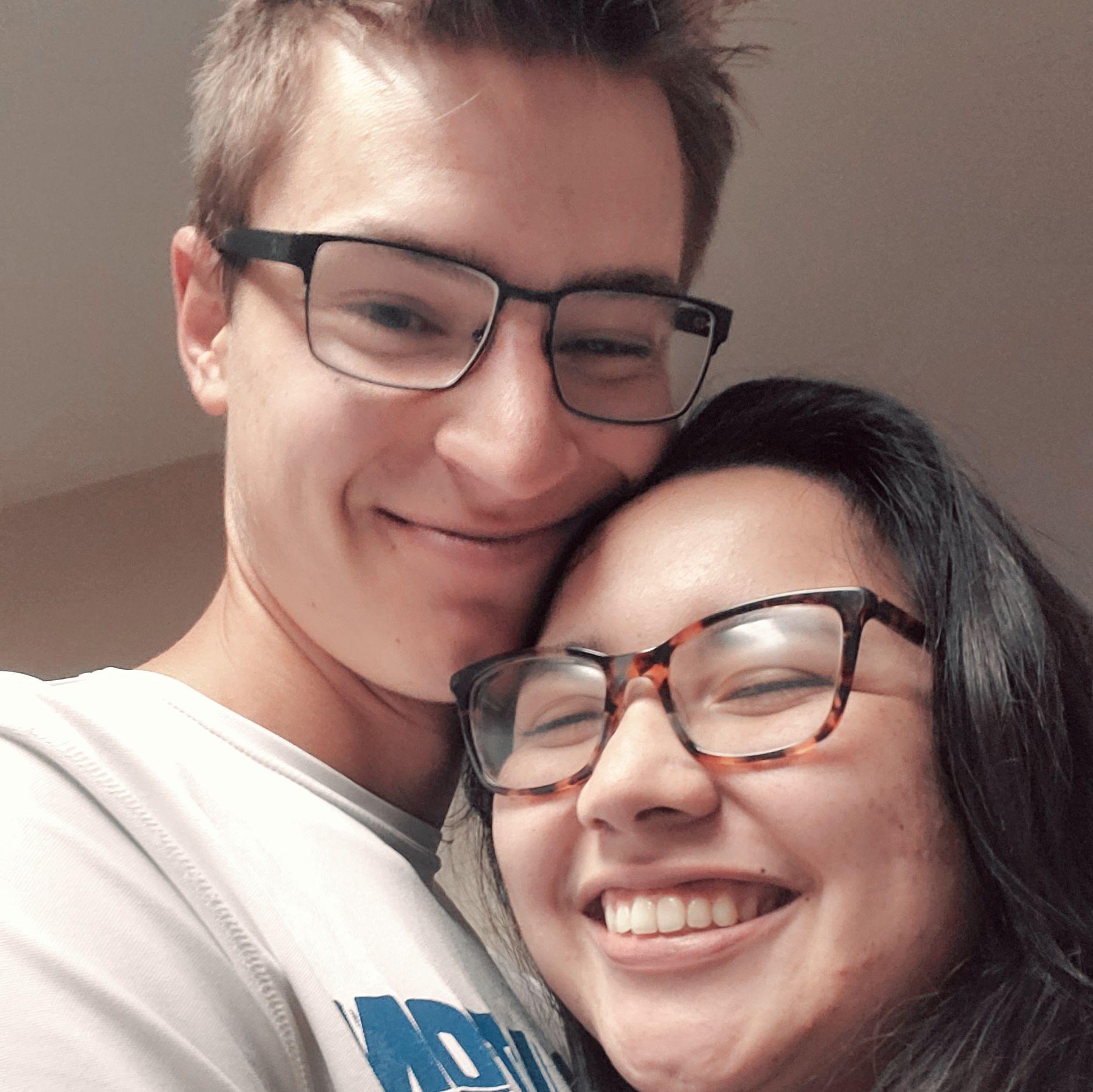 Our first picture together