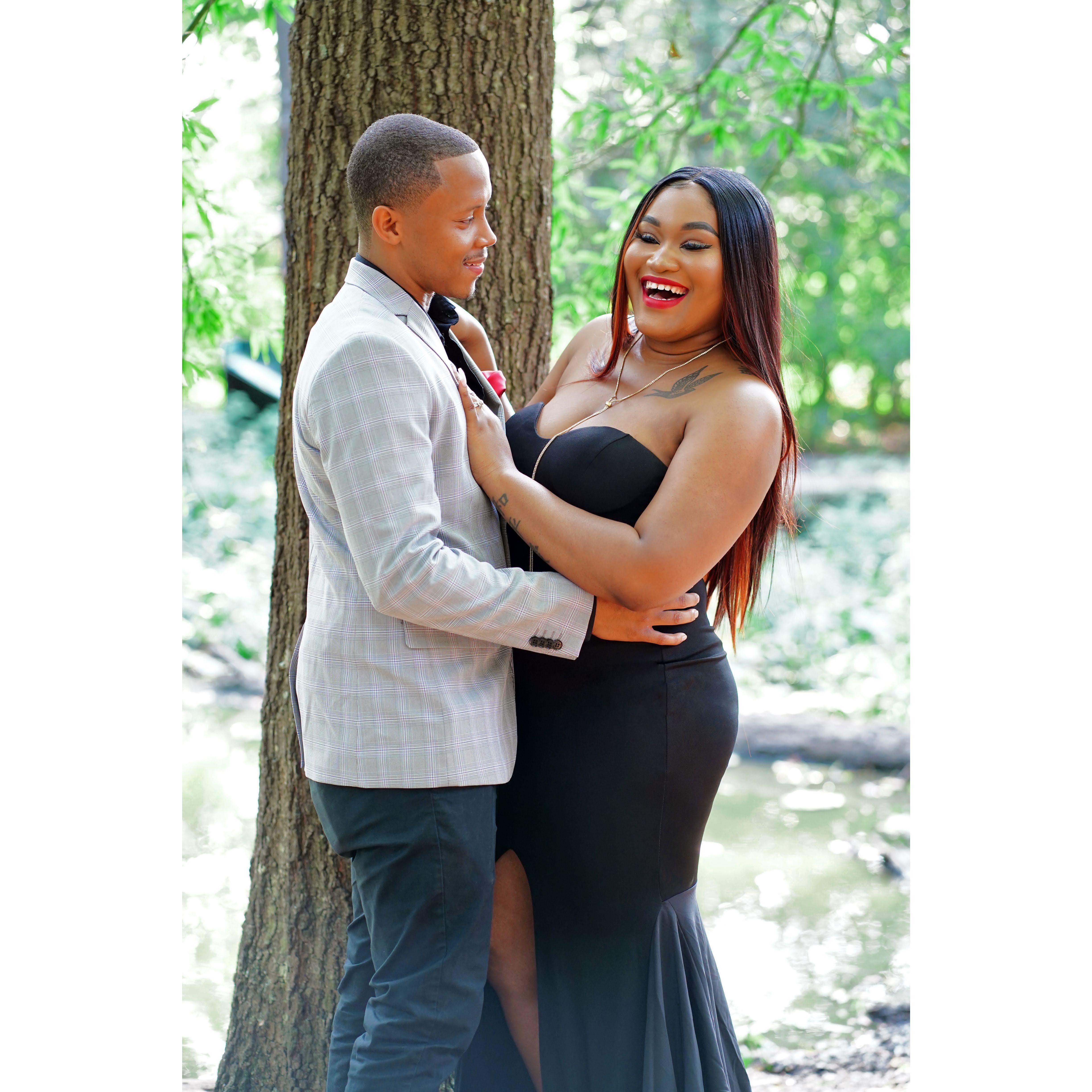 "I never knew till I looked in your eyes; I was incomplete till the day you walked into my life"