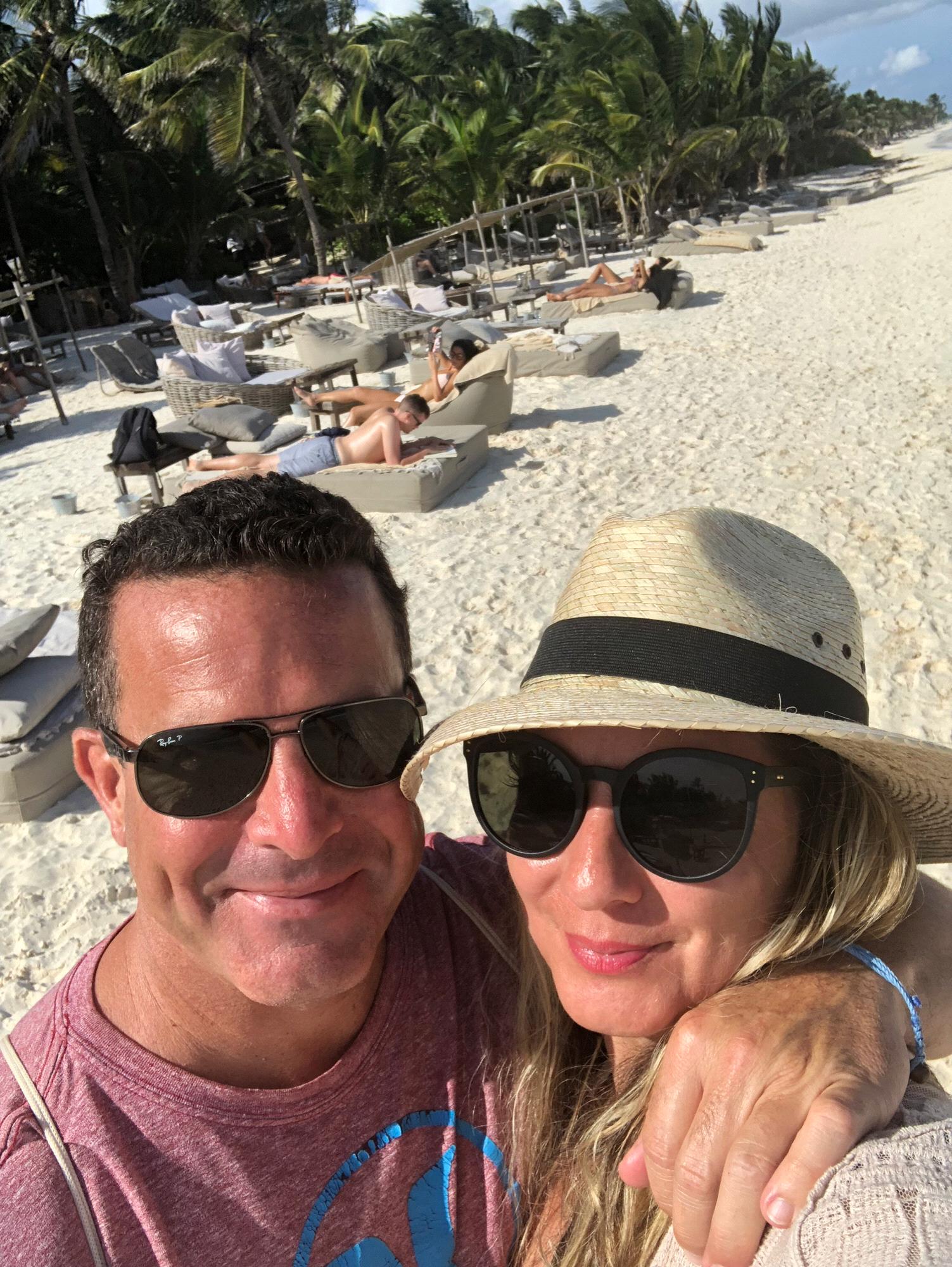 Beach love at Be Tulum