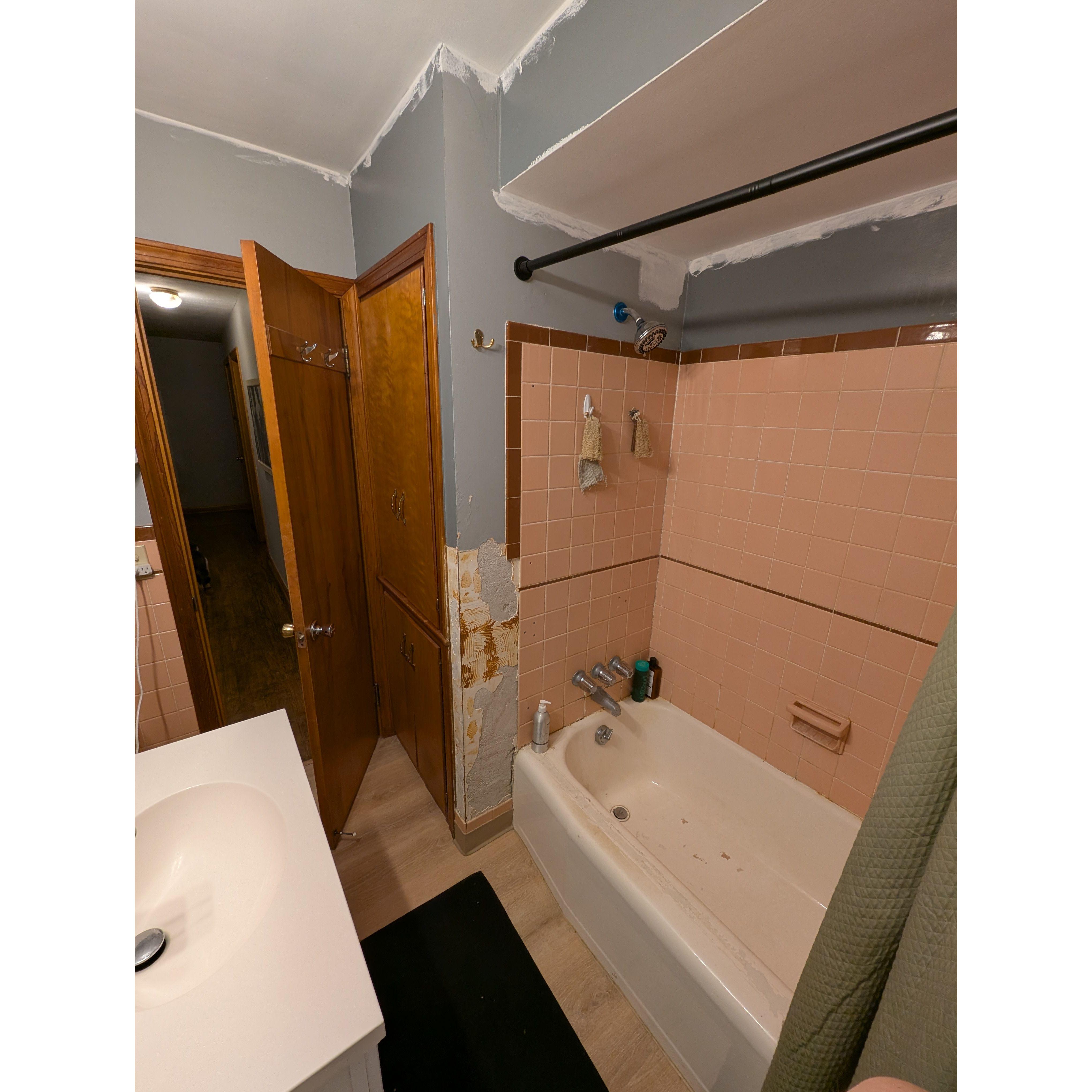 Part of our bathroom!