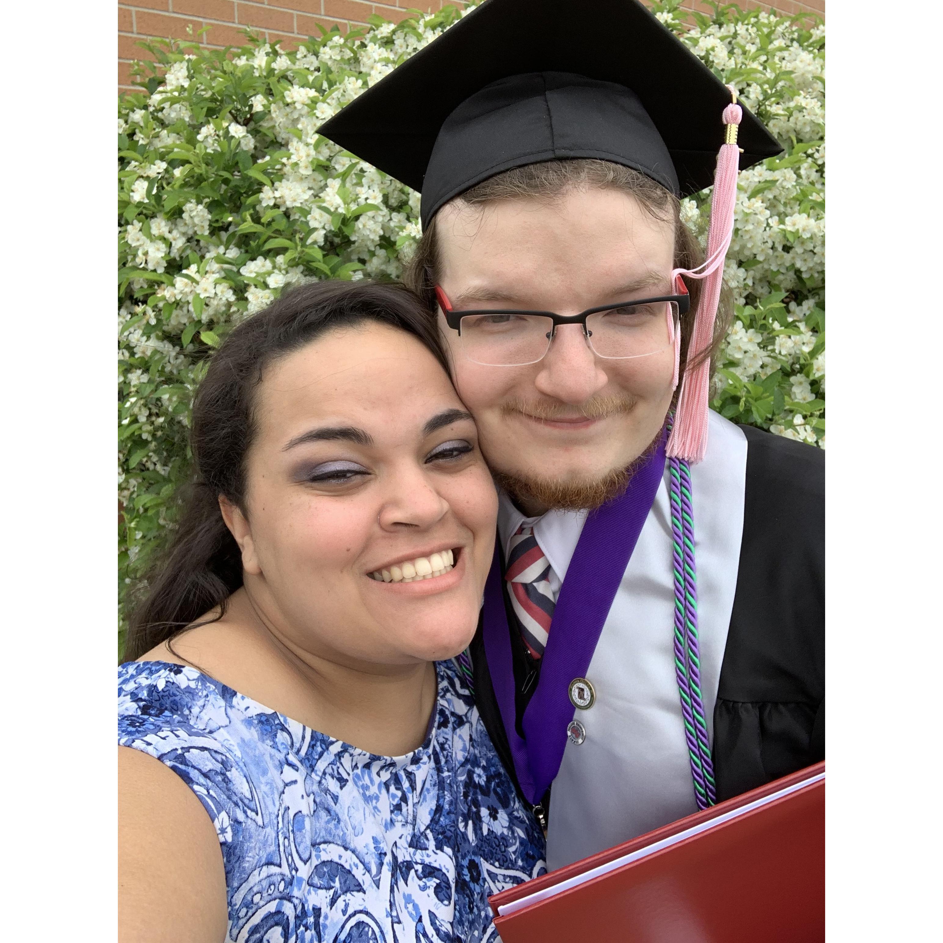 Andrew's graduation from Malone!