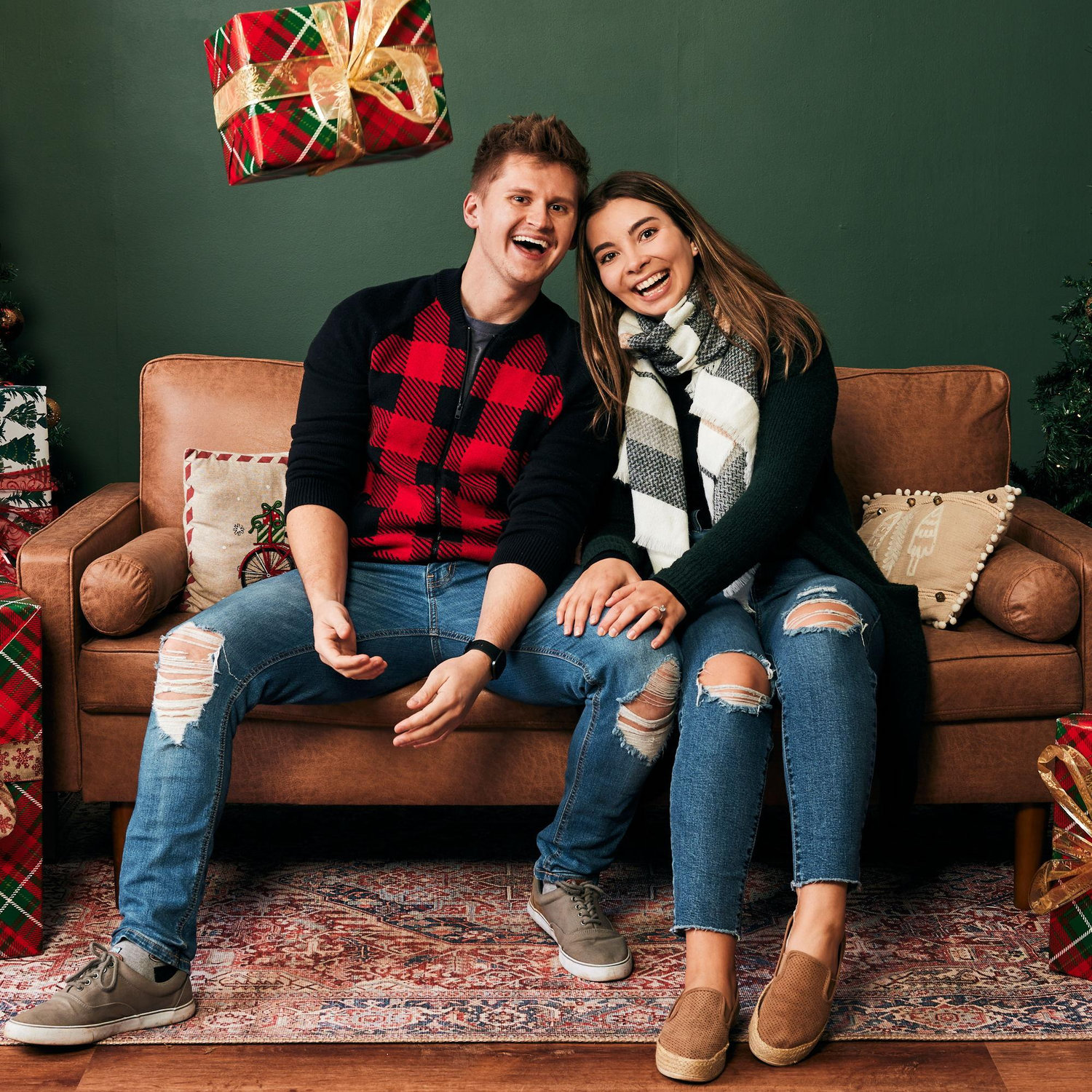First Christmas in Charlotte together