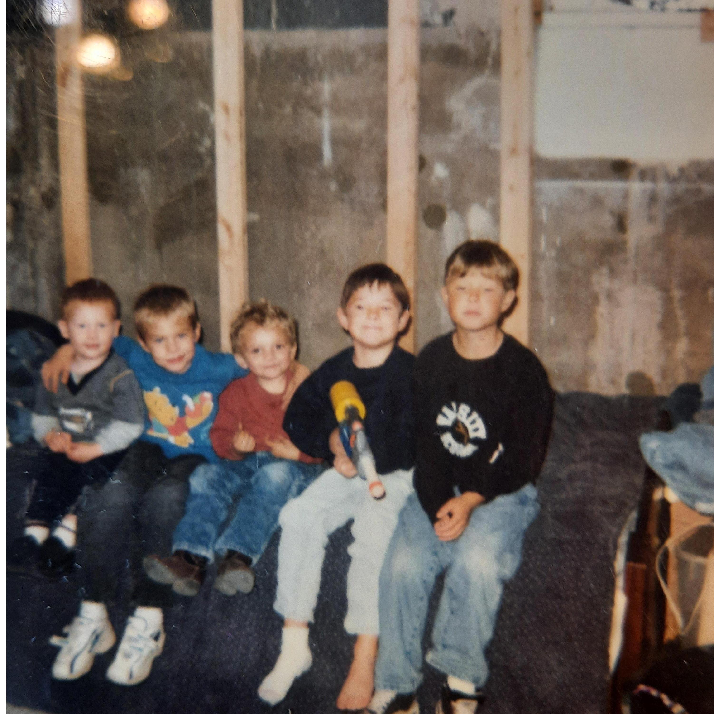 Left to right: Jacob, David, Loren, Jesse, and Kye