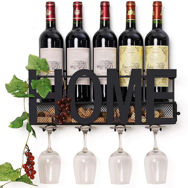 Wall Mounted Wine Rack