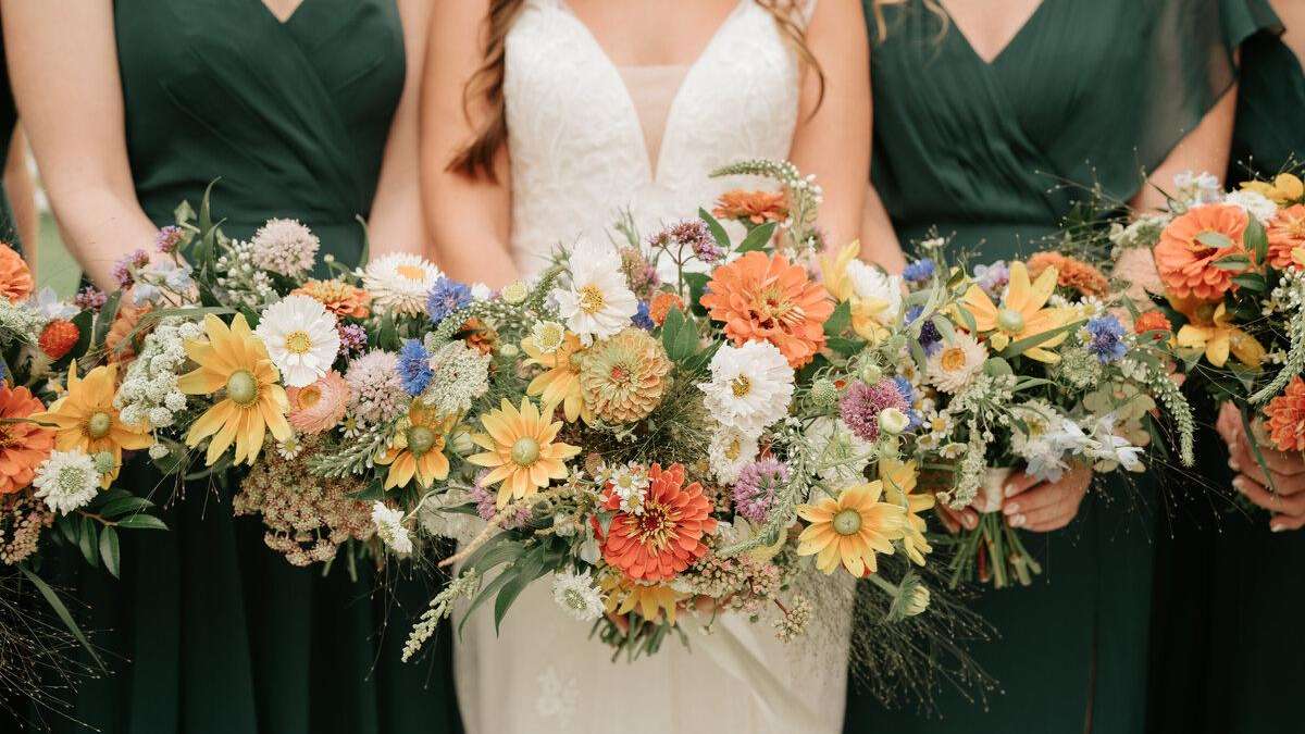Thistle and Dot Floral Design Wedding Florists Zola