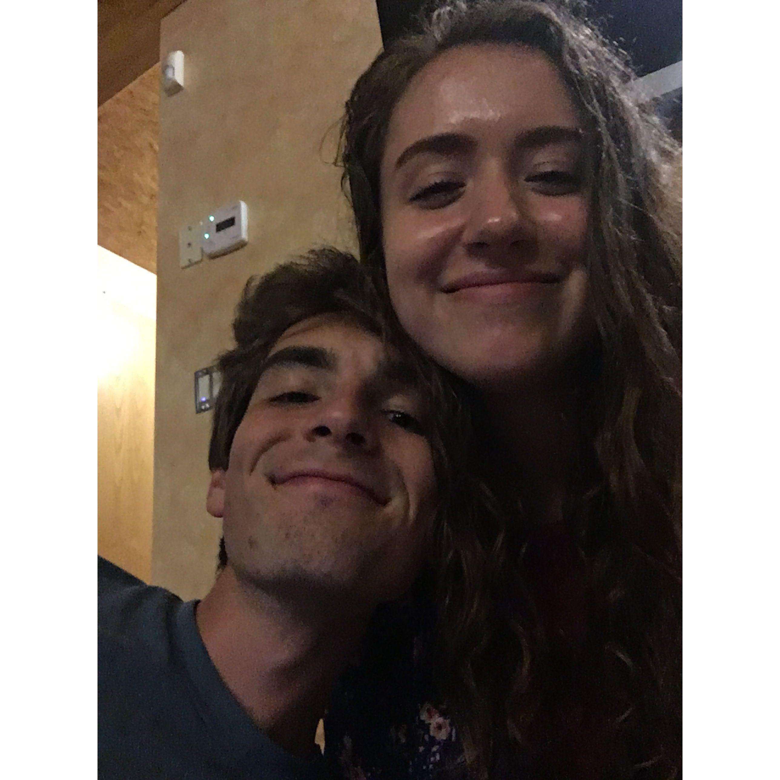 i think this is the night we became official bf & gf but it could also be a completely random night