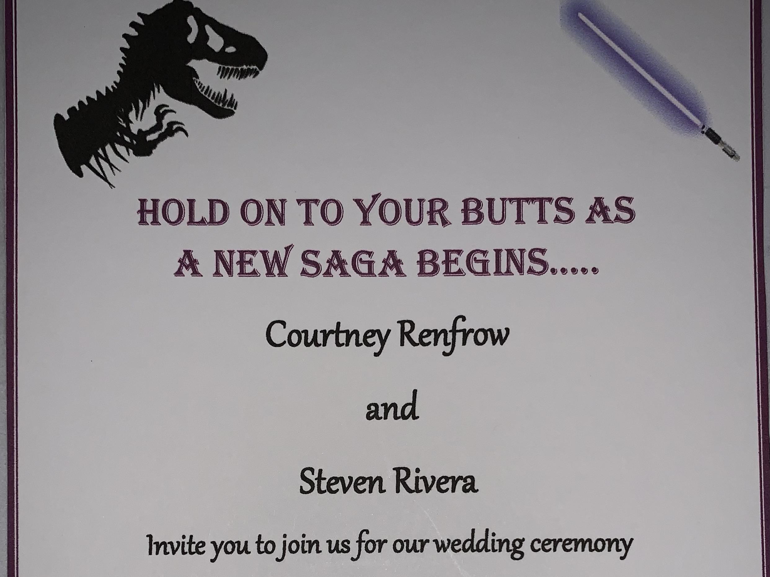 The Wedding Website of Courtney Renfrow and Steven Rivera