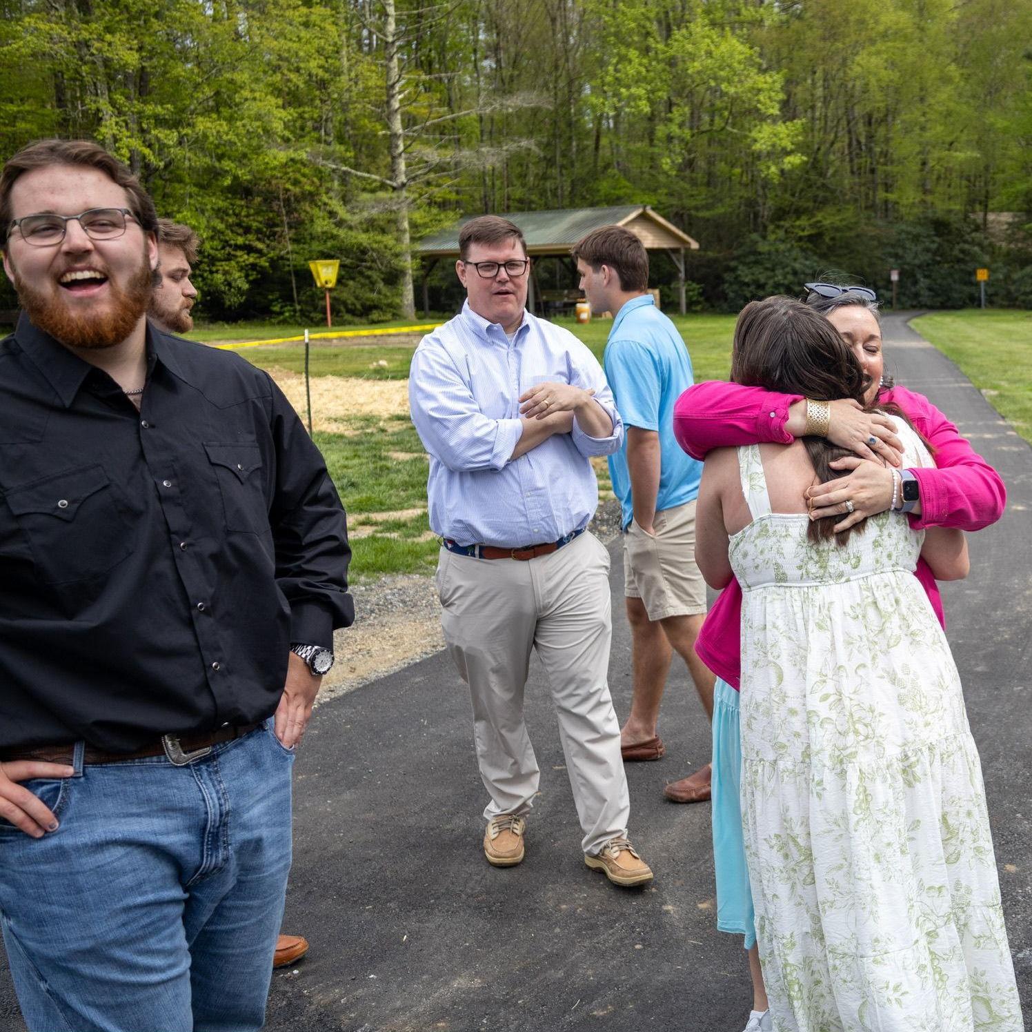 How for the families who have loved us and made us into who we both are today!