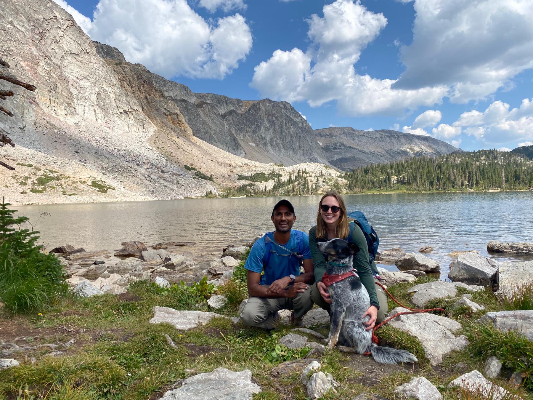 Our first hike with Poppy!