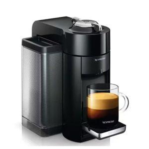 Nespresso Vertuo Coffee and Espresso Machine by De'Longhi, Black - ENV135BCA