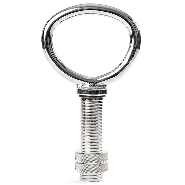 NewMe Fitness Adjustable Kettlebell Handle for Strength Training Kettlebells for Weight Plates - Home or Gym Workout- Ergonomic Design for a Comfortable, Non-Slip Grip
