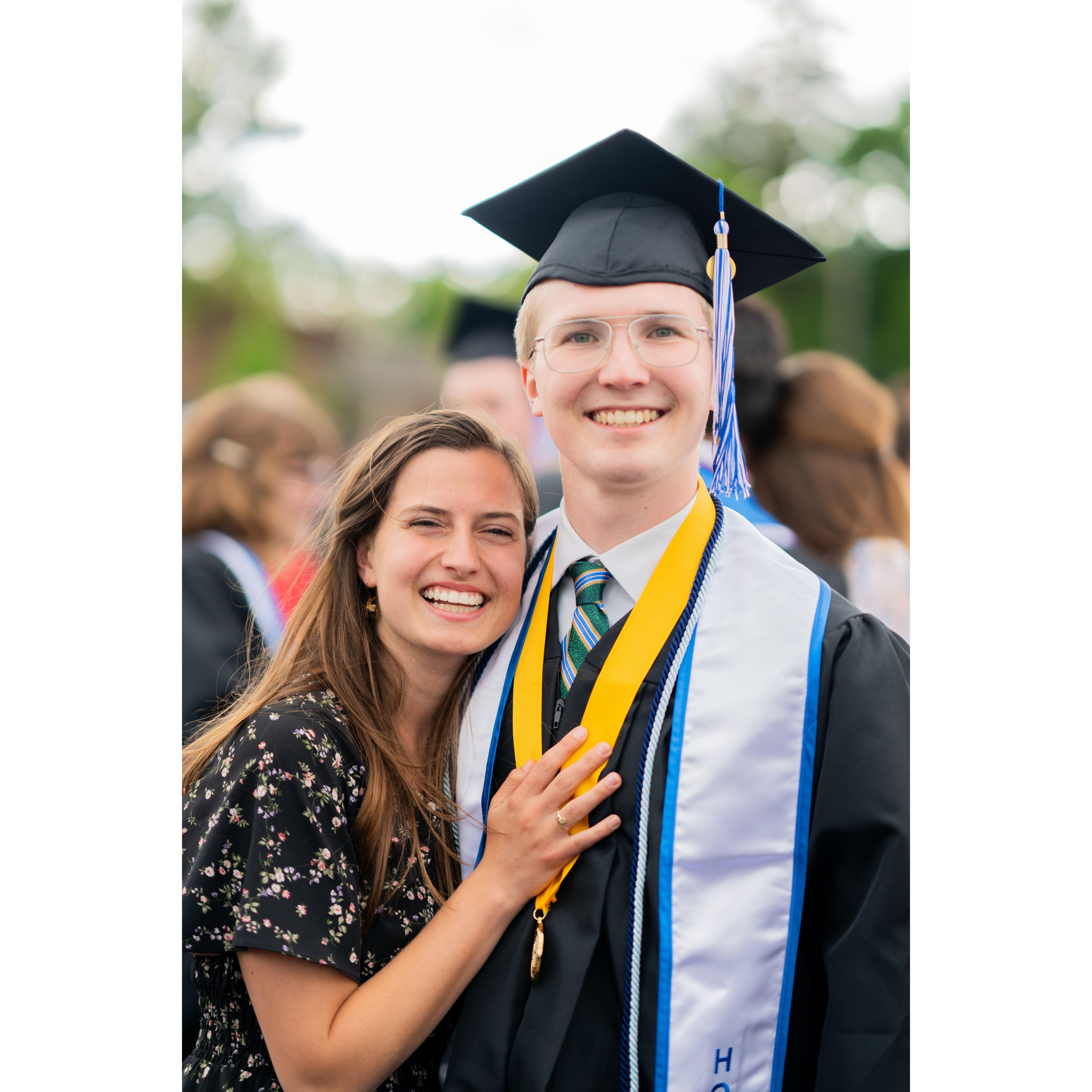 Peter's graduation