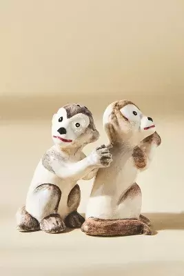 Les Ottomans Monkey Salt and Pepper Shakers