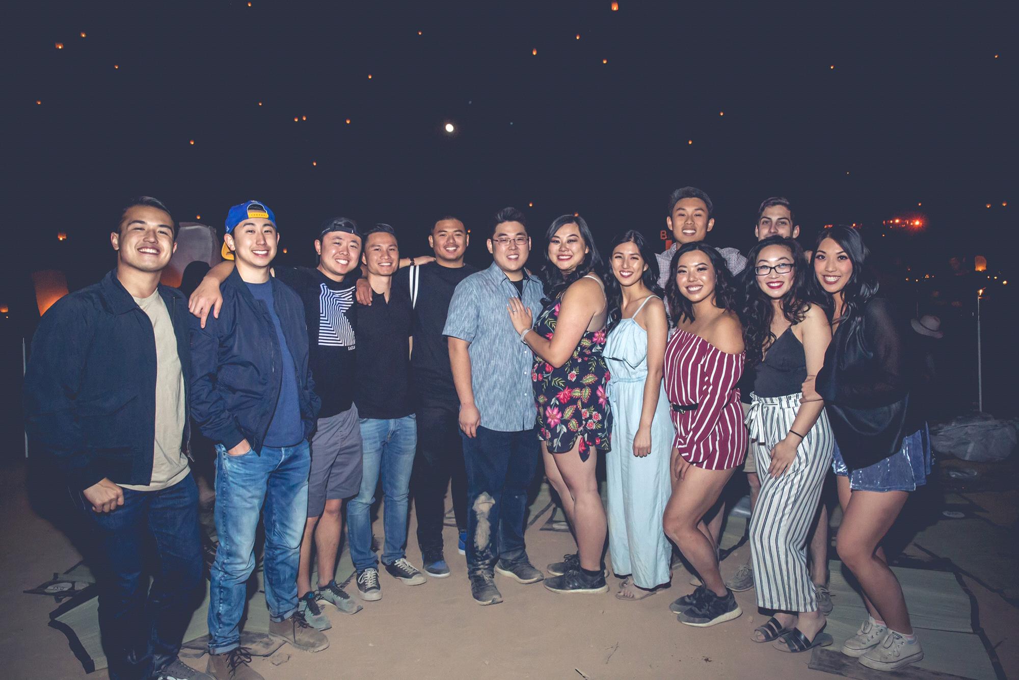 Thank you guys for being there and keeping such a good secret!