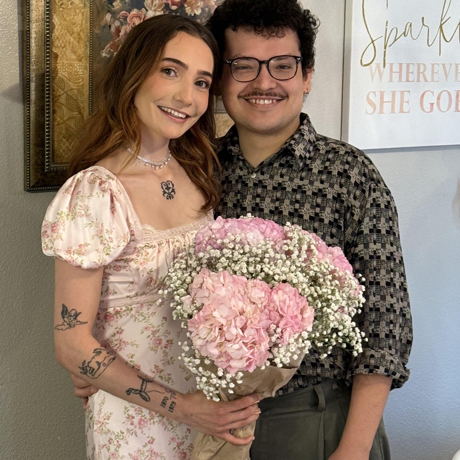 Bridal Shower
The groom surprised his future bride with a bouquet that shocked all of the ‘ton 7-19-25
