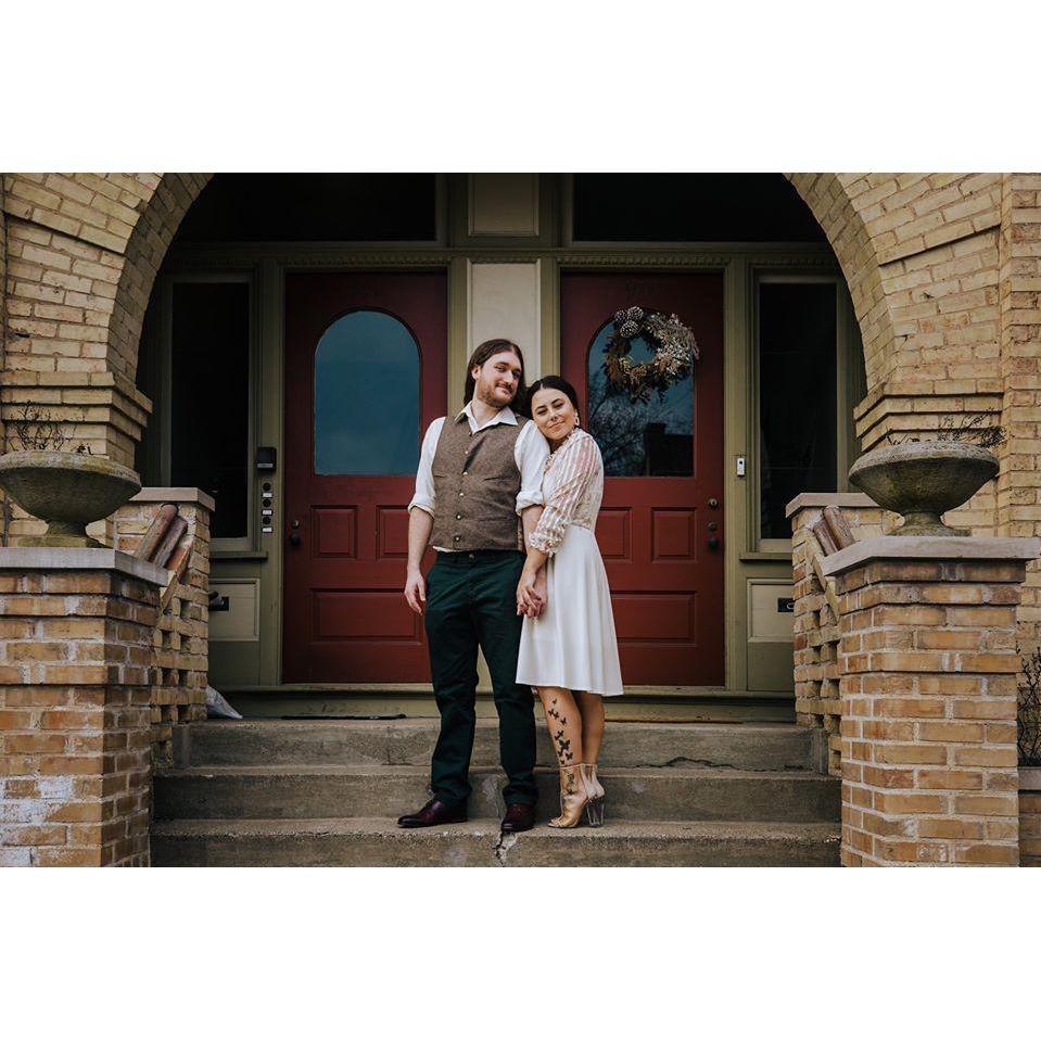 We won a photo shoot the amazing Brick Street Studios, our first professional photos taken April 2019