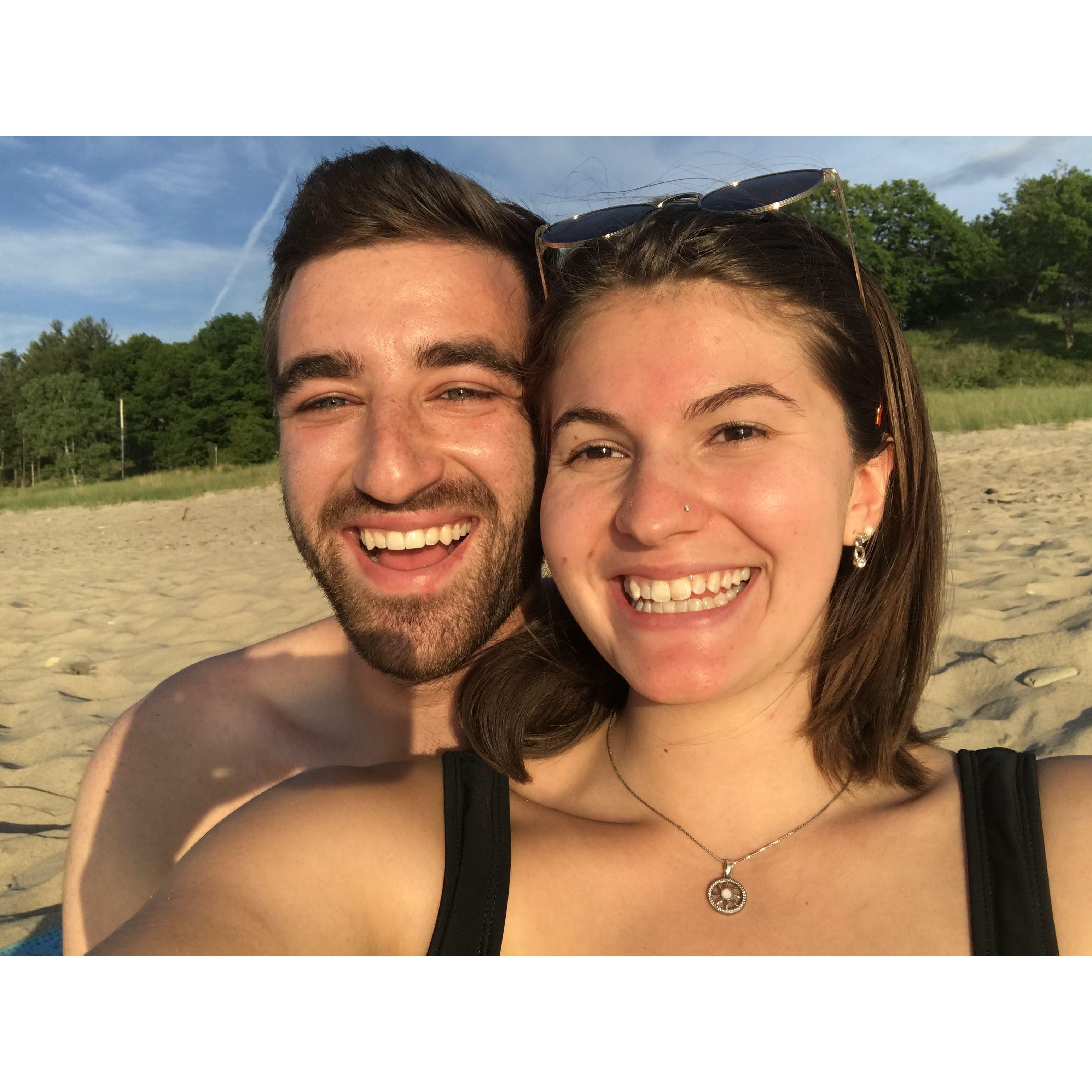 Our first photo together!