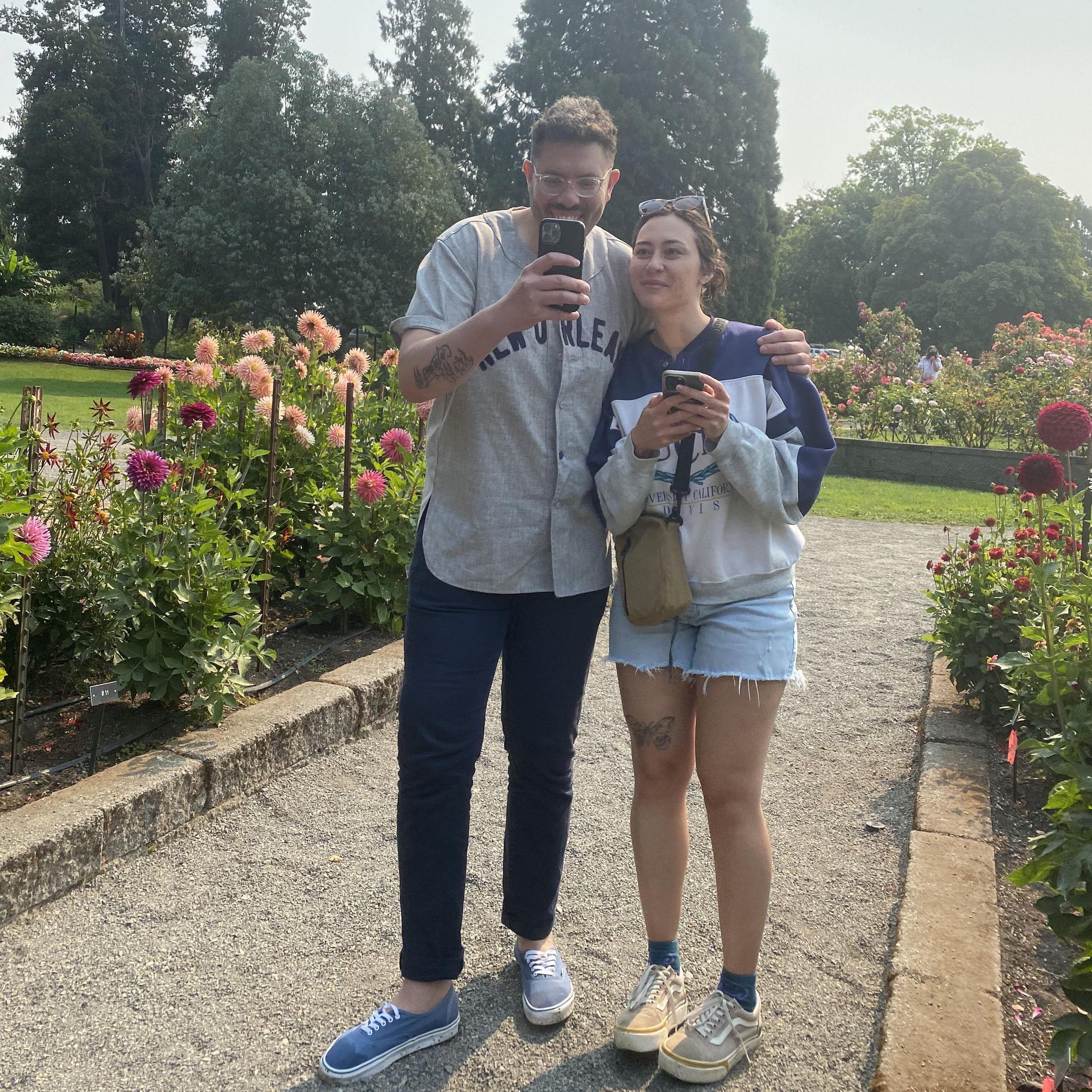 Beautiful weather for our shenanigans in Point Defiance Park, Tacoma, WA