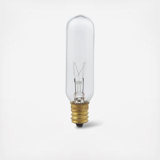 Tubular 15W Candelabra Light Bulb