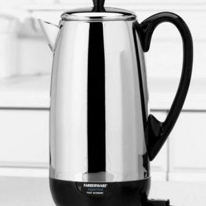 Farberware - 12-Cup Percolator, Stainless Steel, FCP412