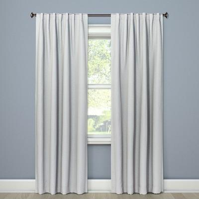 Blackout Curtain Panel Gray 84" - Threshold™