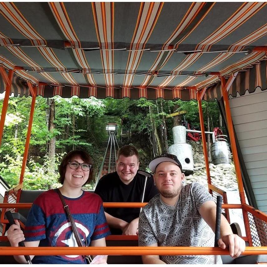 Chris, Max, and I have made Hillbilly Golf a tradition.