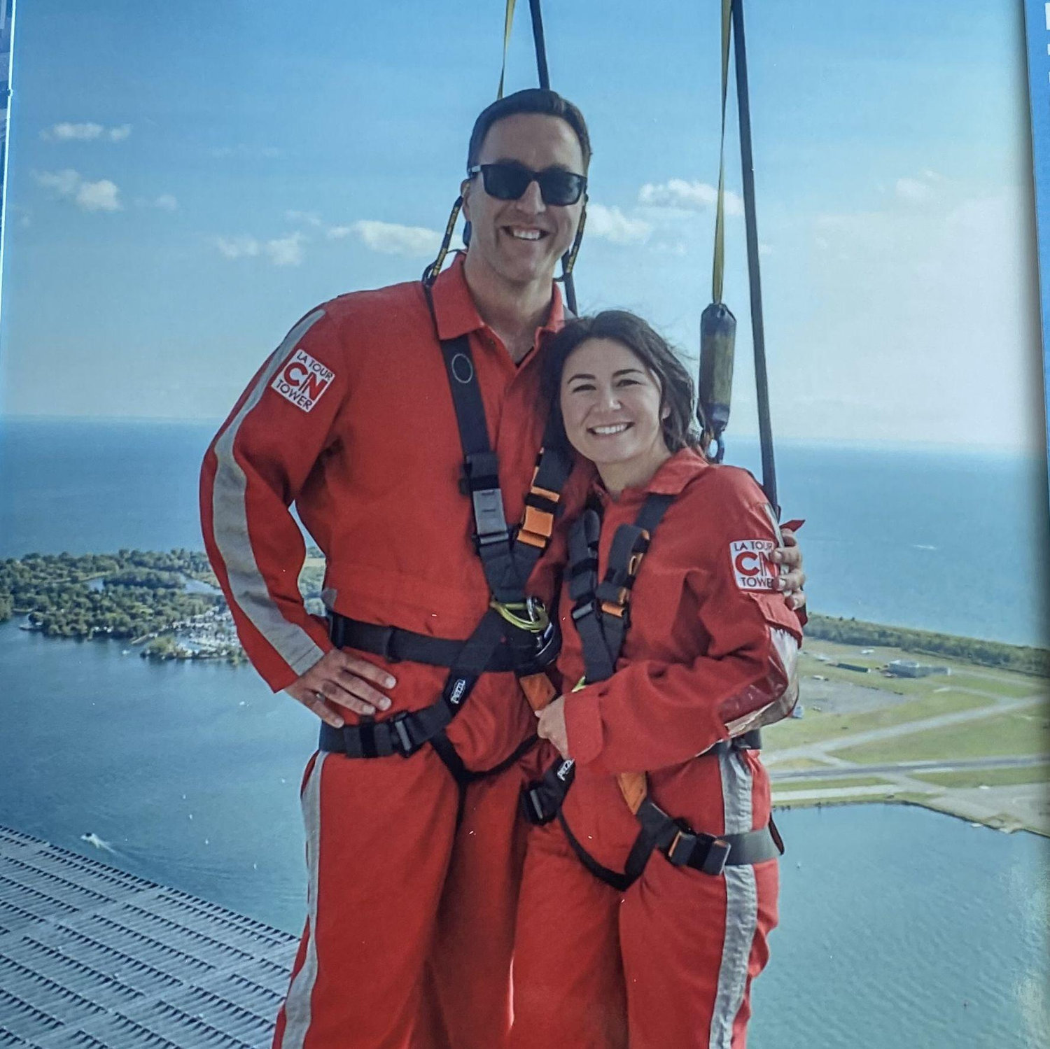 Love is in the air! Specifically 1,815 ft above ground at the CN Tower