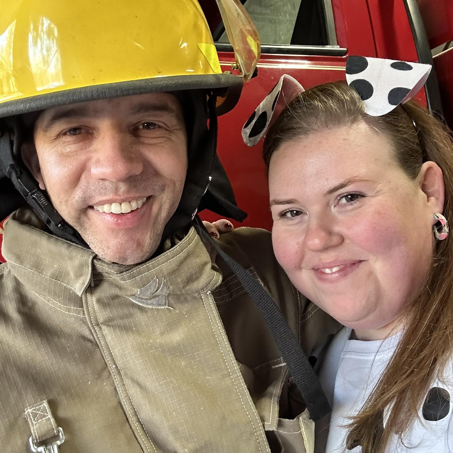 Every firefighter has to have a Dalmatian!