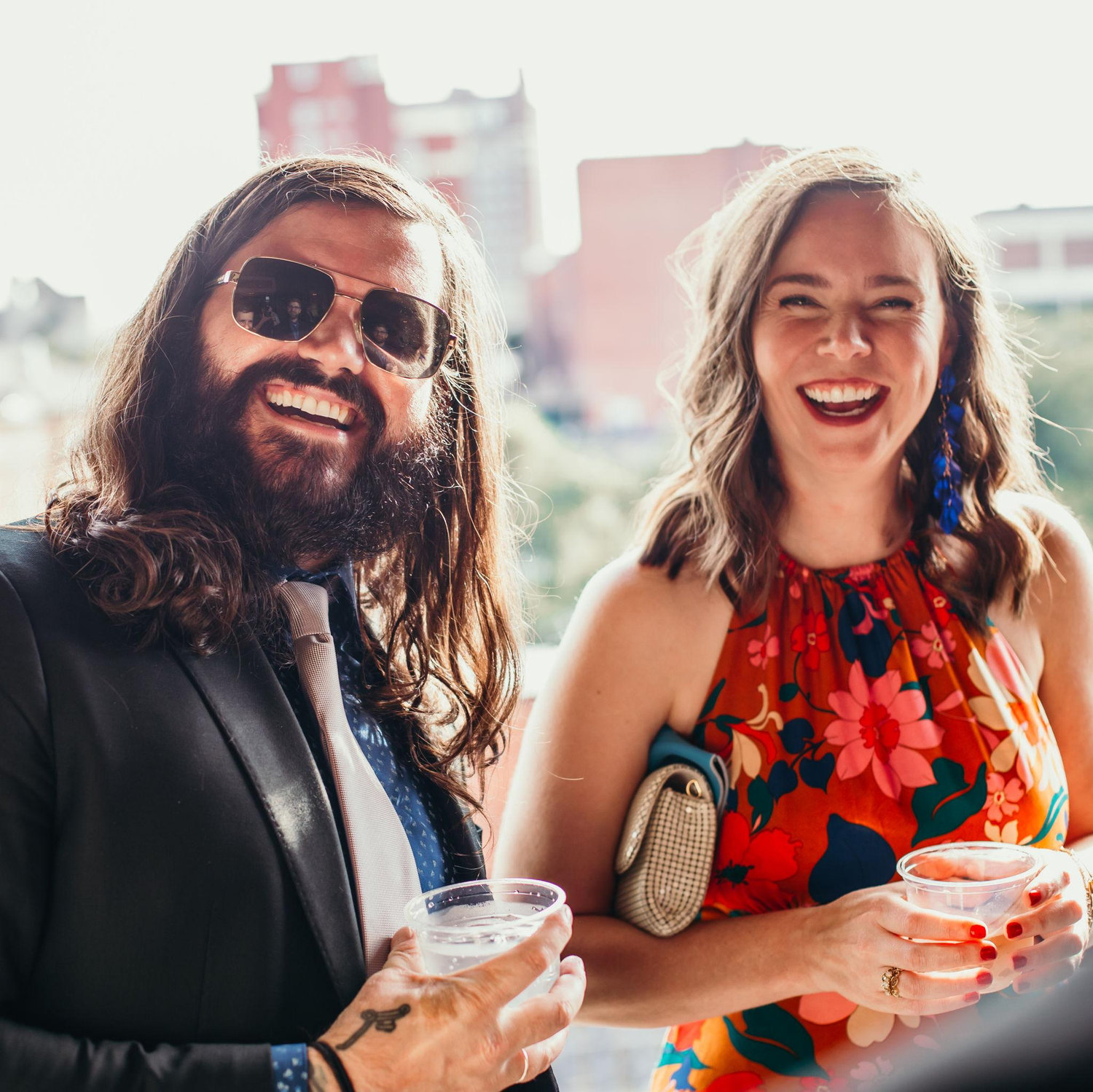 June 2025 - Celebrating our friends the Cosgroves at their wedding reception.