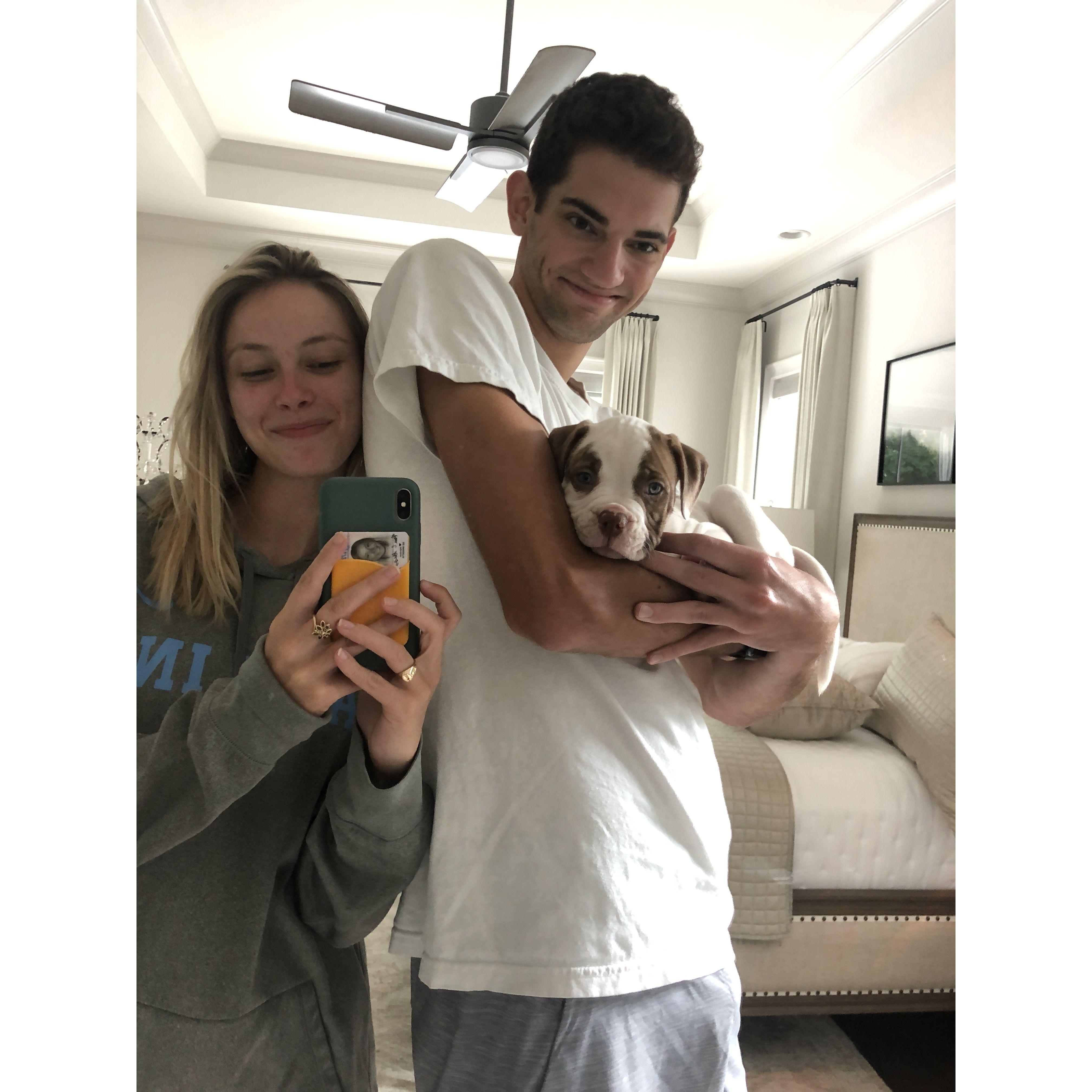August 2022 - August 'Auggie' Florian comes home