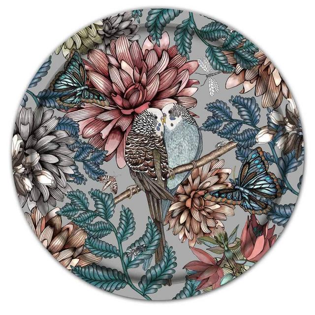 TRAY LOVEBIRDS GREY