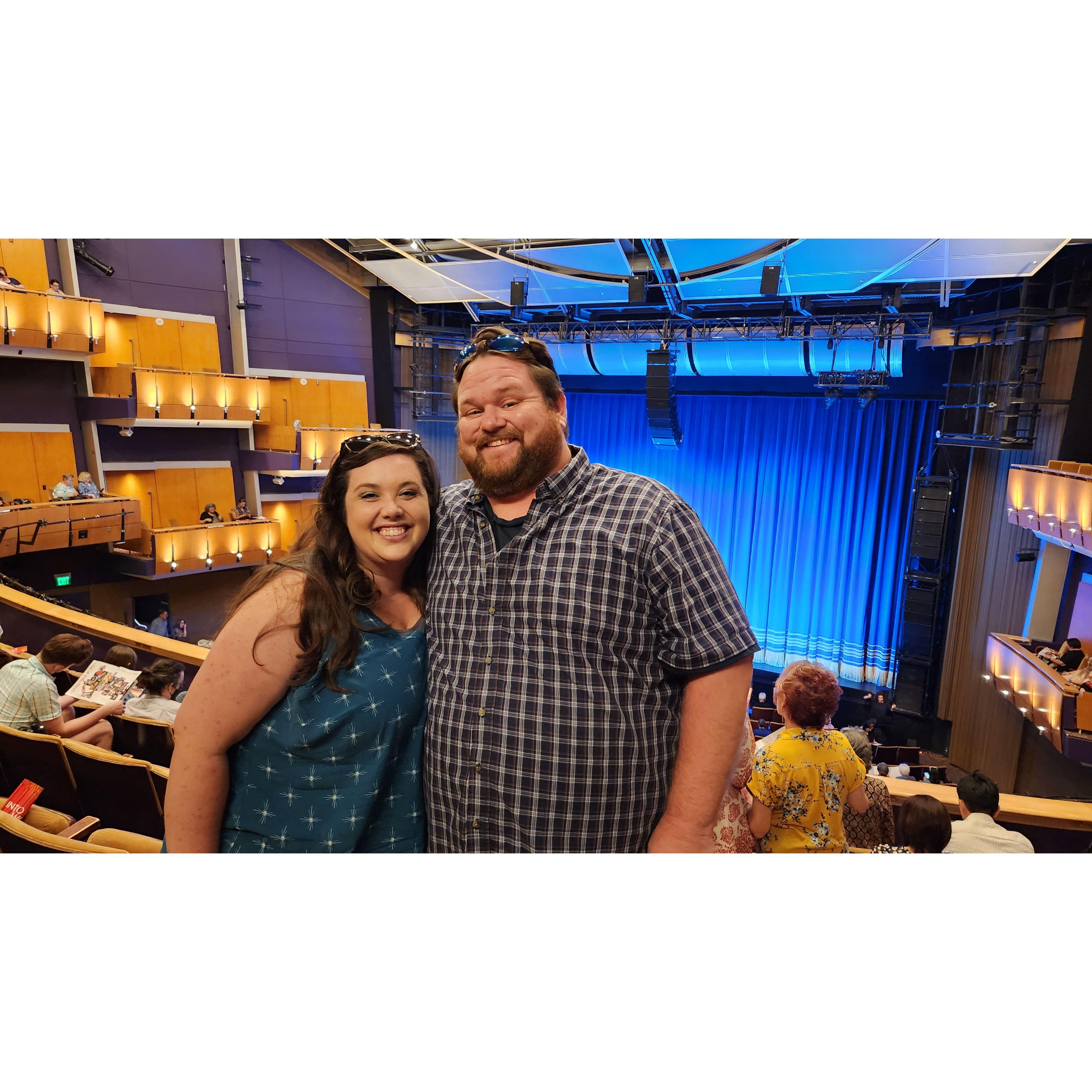 INTO THE WOODS -- AAAAAAAGONY! Our first play together