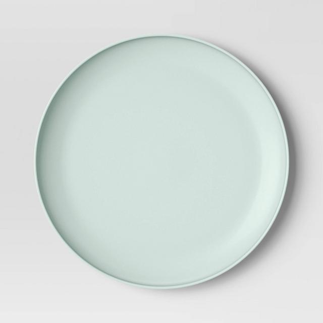 10.5" Dinner Plate Mint Green - Room Essentials™