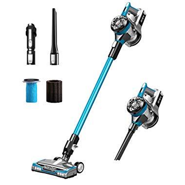 Eureka NEC222 HyperClean Cordless Vacuum Cleaner, Super for All Carpet and Hardwood Floor, Stick and Handheld with Powerful Digital Motor