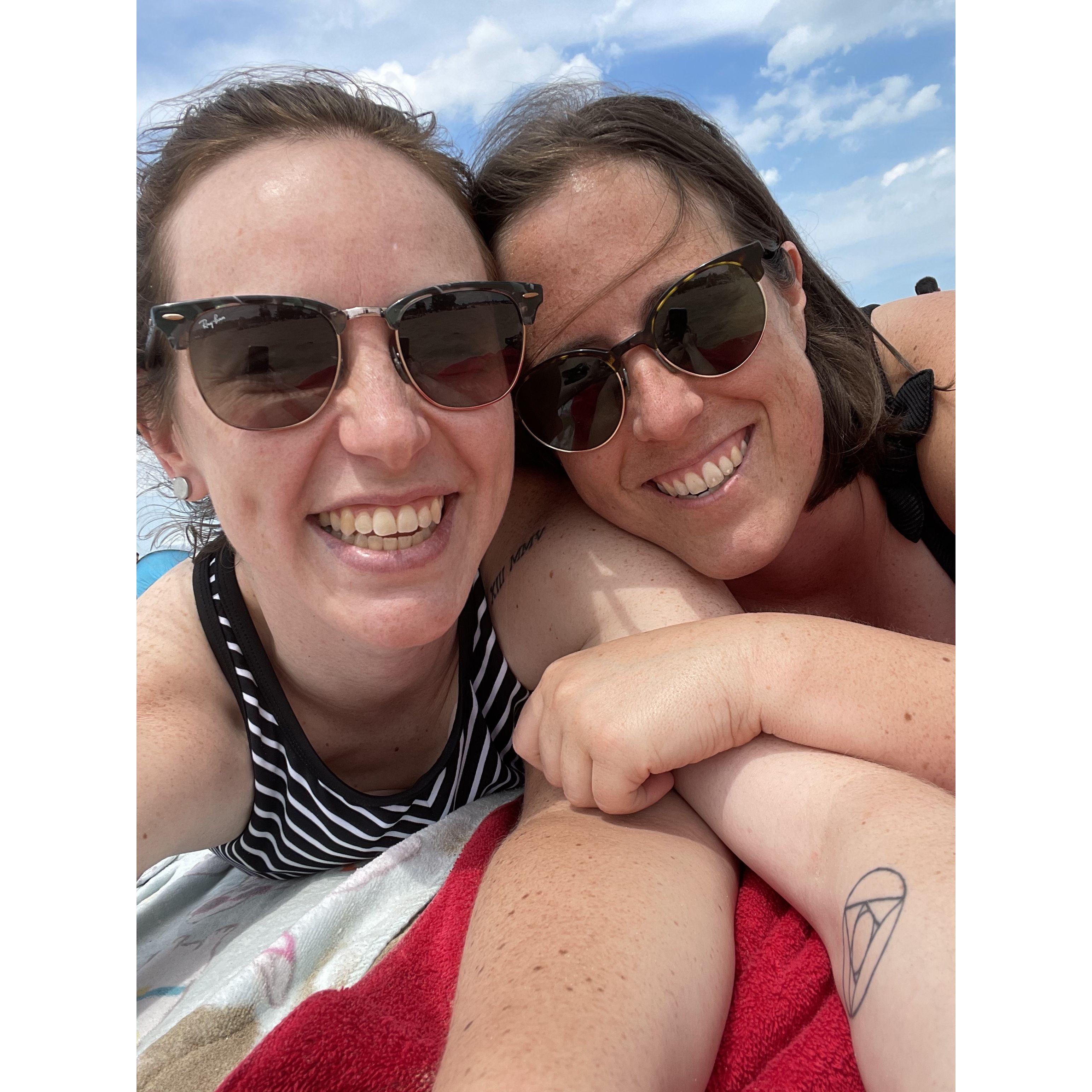 Our first photo together :)