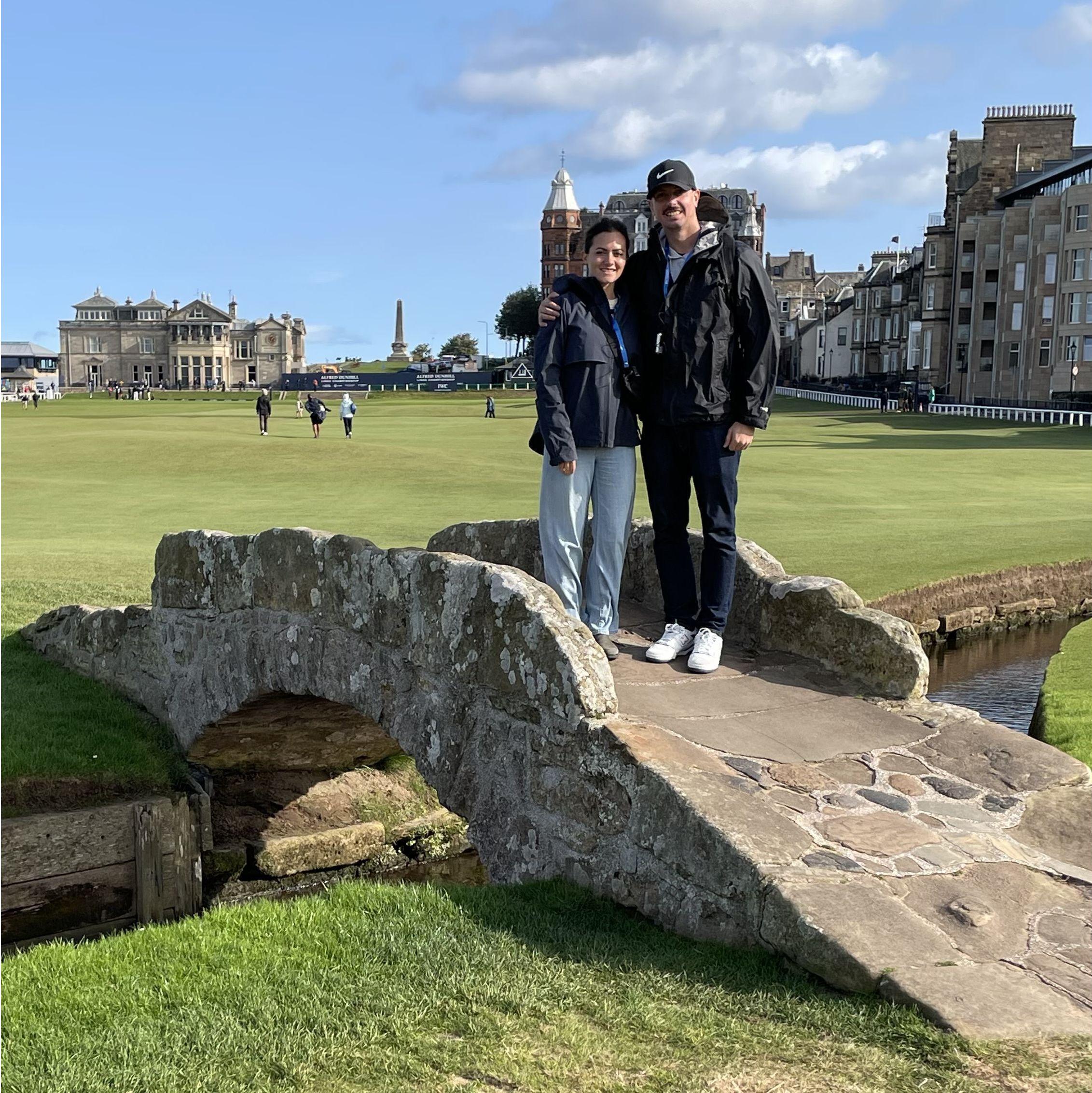 Swilcan Bridge, St. Andrews, Scotland