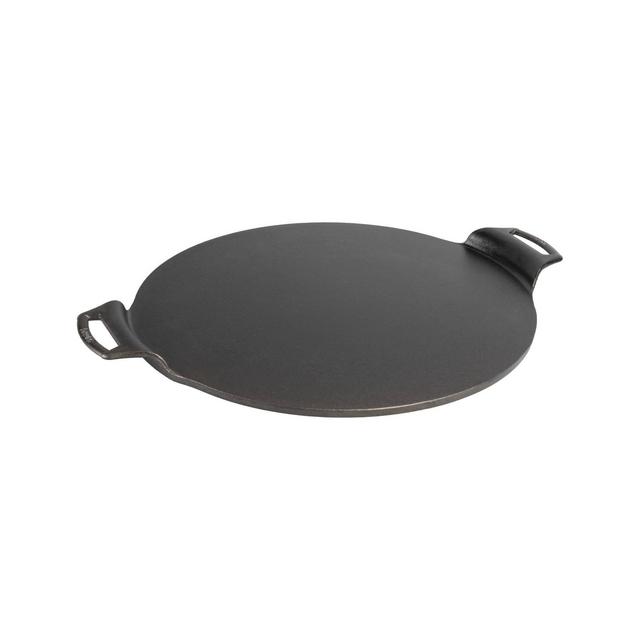 Lodge 14" Cast Iron Pizza Pan Black