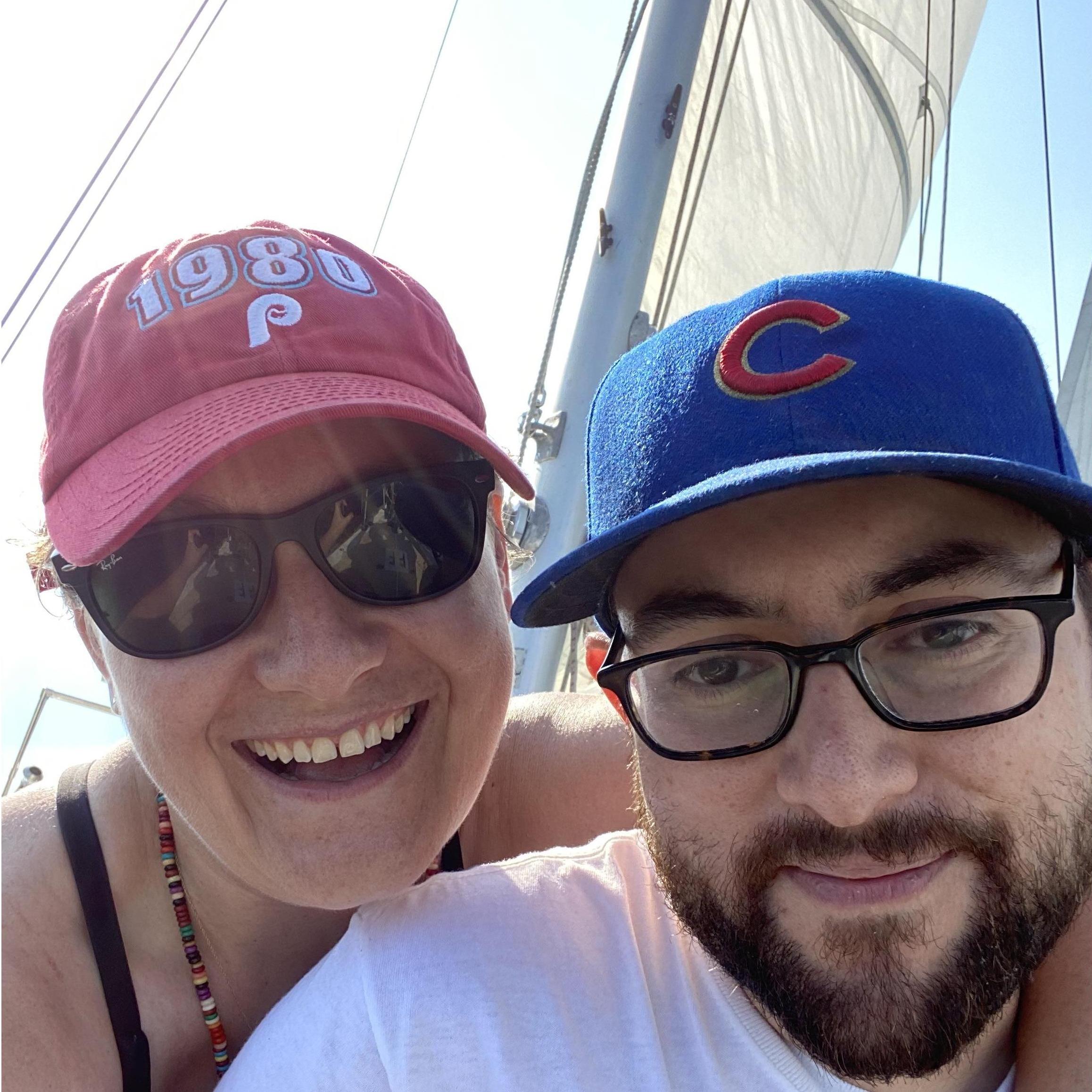 Sailing in Jamaica Bay, NY on July 2, 2020.