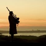 Bag Piper at Spanish Bay